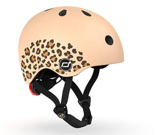 Scoot & Ride Kask Ochronny XXS-S dla dzieci 1-5 lat Leopard - 1039900 - zdjęcie 4